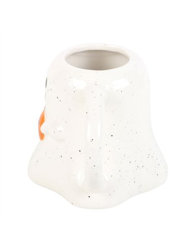 Ghost Shaped Mug with Pumpkin PB_60324