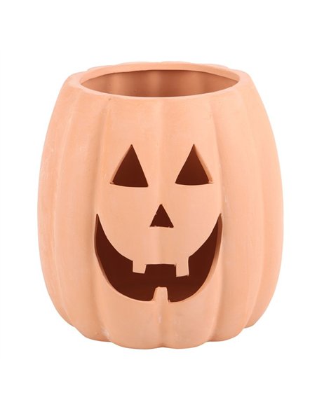 25cm Terracotta Cut Out Pumpkin Decoration PU_59923 - pic 140761 | FastDaddyshop