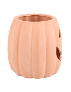 25cm Terracotta Cut Out Pumpkin Decoration PU_59923 2