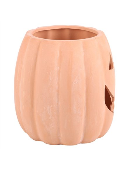 25cm Terracotta Cut Out Pumpkin Decoration PU_59923 - pic 140762 | FastDaddyshop