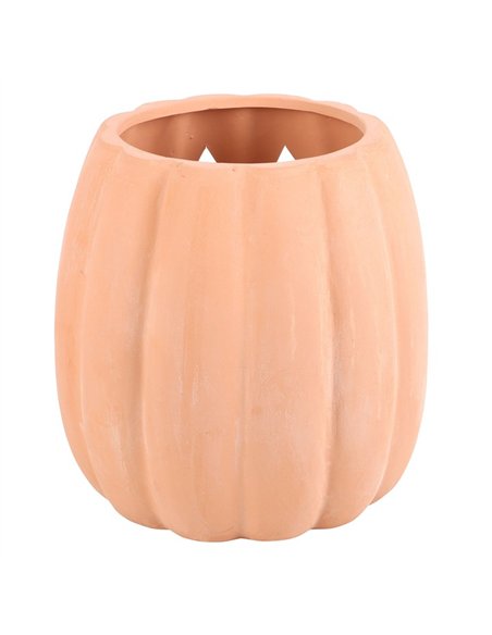 25cm Terracotta Cut Out Pumpkin Decoration PU_59923 - pic 140763 | FastDaddyshop