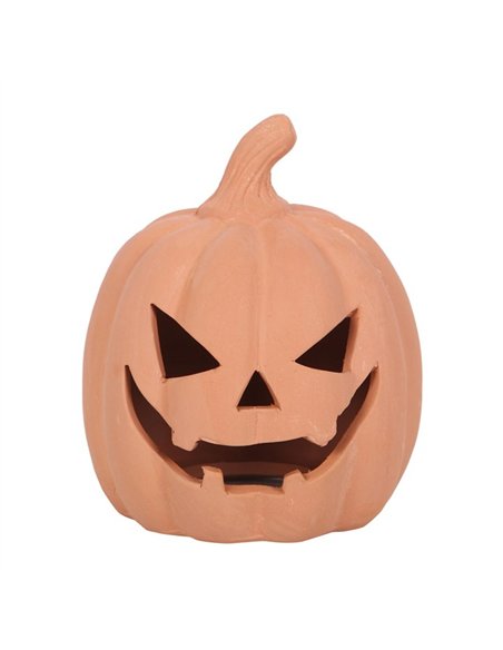 12.5cm Terracotta Pumpkin Ornament PU_60023 - pic 140765 | FastDaddyshop