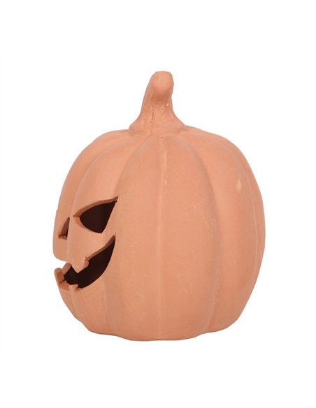 12.5cm Terracotta Pumpkin Ornament PU_60023 - pic 140766 | FastDaddyshop