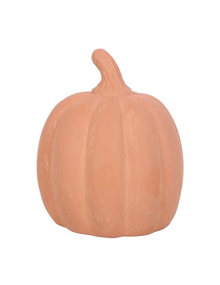 12.5cm Terracotta Pumpkin Ornament PU_60023 - pic 140767 | FastDaddyshop