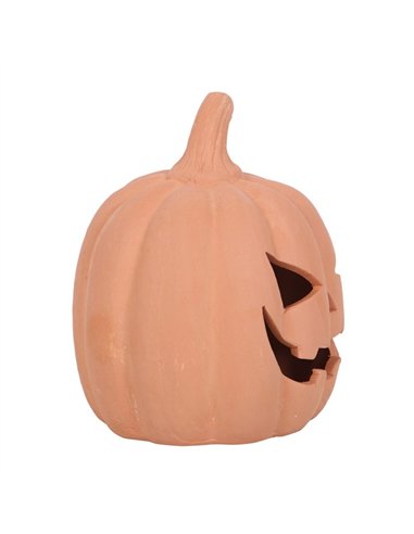 12.5cm Terracotta Pumpkin Ornament PU_60023
