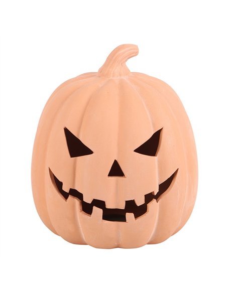 22cm Terracotta Pumpkin Ornament PU_60123 - pic 140771 | FastDaddyshop