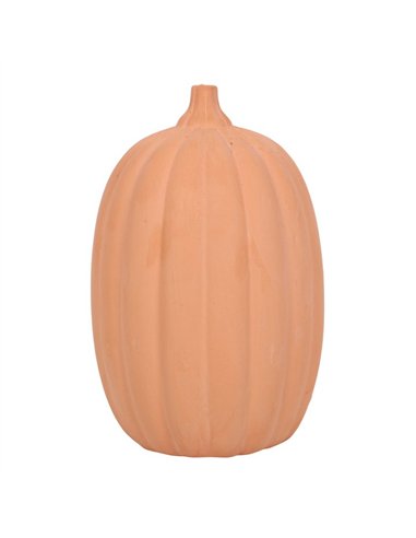 23cm Terracotta Pumpkin Ornament PU_60223