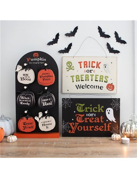 Trick or Treat Yourself Hanging Sign TR_64322 - pic 140821 | FastDaddyshop