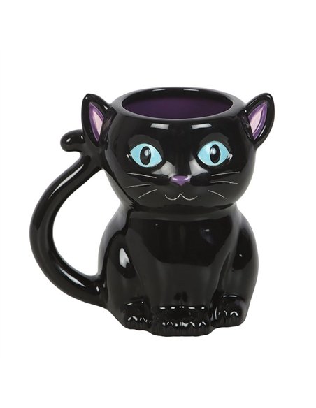 Cute and Creepy Black Cat Mug CU_19926 - pic 140823 | FastDaddyshop