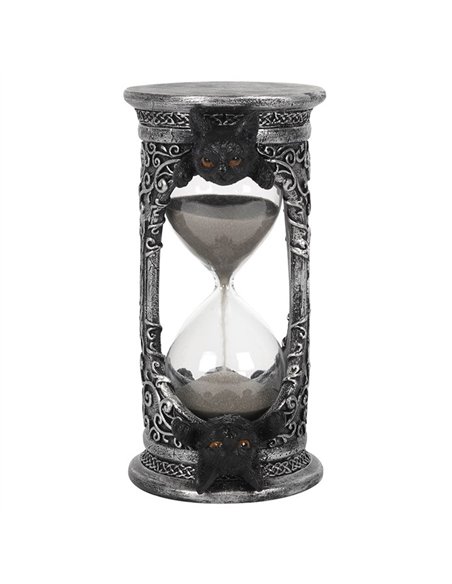 17cm Black Cat Hourglass Timer OR_15631 - pic 140827 | FastDaddyshop