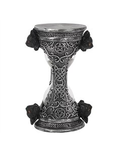 17cm Black Cat Hourglass Timer OR_15631 2