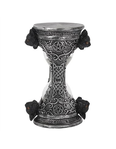 17cm Black Cat Hourglass Timer OR_15631