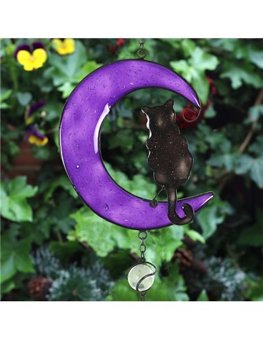 Black Cat Windchime WC_75924