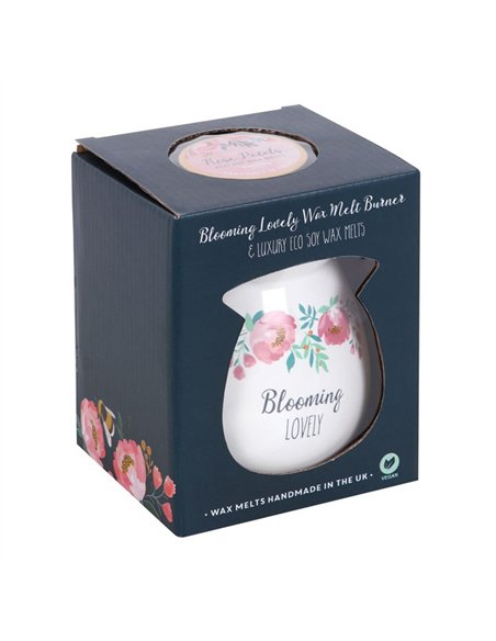 Large Blooming Lovely Wax Melt Burner Gift Set BL_38838 - pic 140859 | FastDaddyshop
