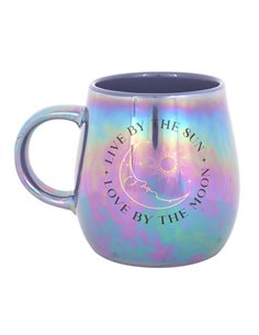 Live by the Sun Love by the Moon Iridescent Mug ER_45225