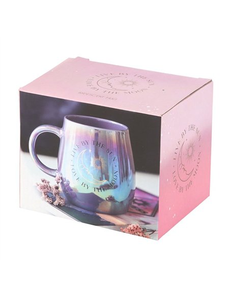 Live by the Sun Love by the Moon Iridescent Mug ER_45225 - pic 140880 | FastDaddyshop