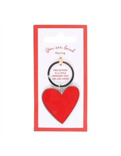 You Are Loved Heart Keyring HH_39625