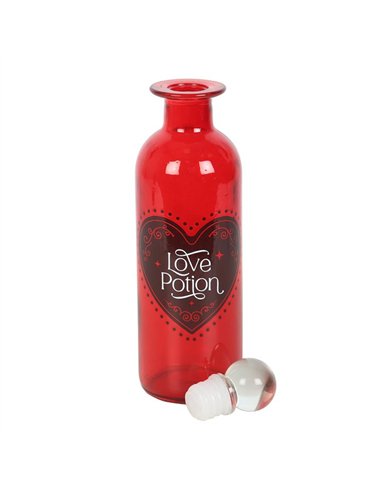 Decorative Glass Love Potion Bottle LO_36325