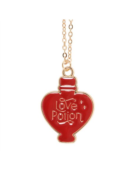 Love Potion Enamel Necklace Card LO_36725 - pic 140952 | FastDaddyshop