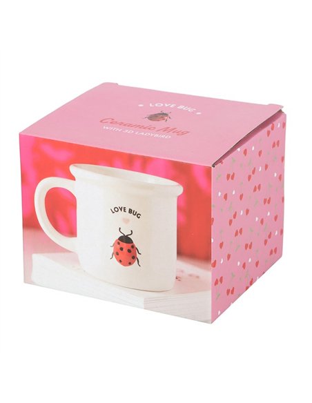 Love Bug Mug with 3D Ladybird LS_31825 - pic 140957 | FastDaddyshop
