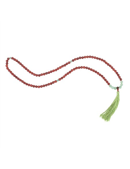 Love and Gratitude Rosewood & Green Aventurine Mallah Necklace MH_95823 - pic 140967 | FastDaddyshop