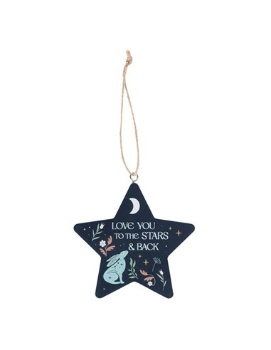 Love You to the Stars and Back Hare Hanging Decoration NI_98924