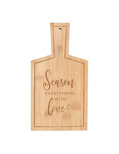 Season Everything with Love Bamboo Serving Board SB_61623