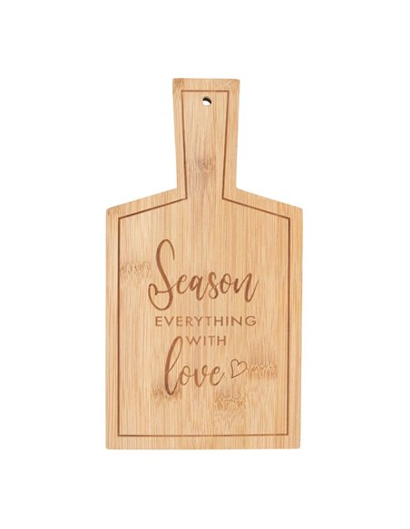 Season Everything with Love Bamboo Serving Board SB_61623 - pic 140983 | FastDaddyshop
