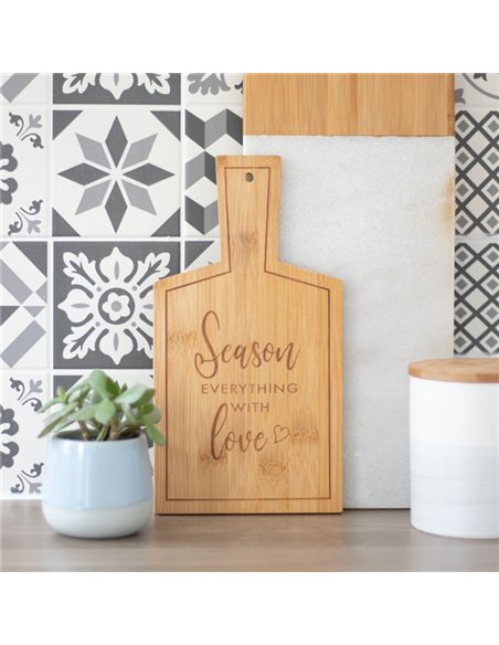 Season Everything with Love Bamboo Serving Board SB_61623 - pic 140986 | FastDaddyshop