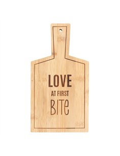 Love At First Bite Bamboo Serving Board SB_62723