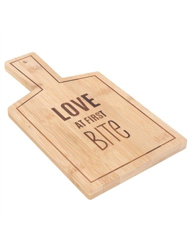 Love At First Bite Bamboo Serving Board SB_62723