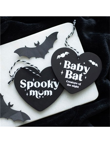 Baby Bat Hanging Heart Sign GM_00324 - pic 141018 | FastDaddyshop