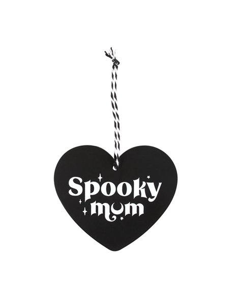 Spooky Mum Hanging Heart Sign GM_00424 - pic 141019 | FastDaddyshop