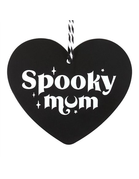 Spooky Mum Hanging Heart Sign GM_00424 - pic 141021 | FastDaddyshop