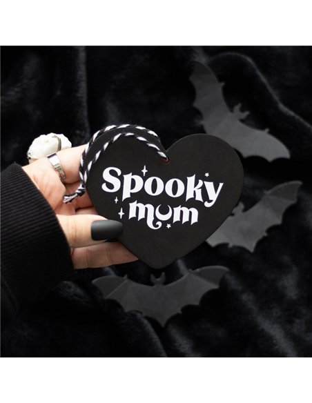 Spooky Mum Hanging Heart Sign GM_00424 - pic 141022 | FastDaddyshop