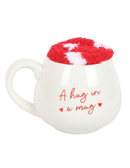 Hug in a Mug Heart Mug and Socks Set HH_39025 - pic 141025 | FastDaddyshop