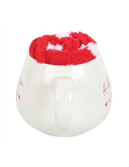 Hug in a Mug Heart Mug and Socks Set HH_39025 - pic 141026 | FastDaddyshop