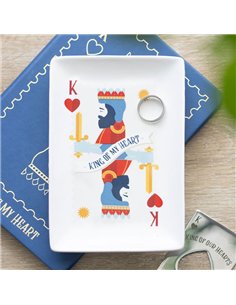 King of My Heart Catch All Dish KD_81825 2