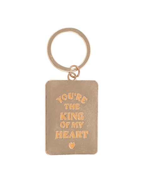 King of My Heart Playing Card Keyring KD_81925 - pic 141057 | FastDaddyshop