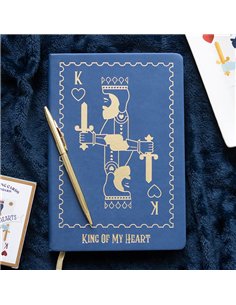 King of My Heart Playing Card A5 Notebook KD_82225 2