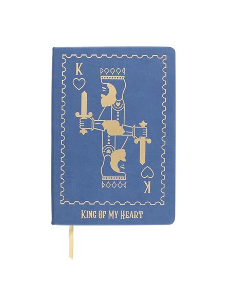 King of My Heart Playing Card A5 Notebook KD_82225 - pic 141059 | FastDaddyshop