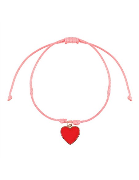Pair of Besties Enamel Heart Charm Bracelets LS_33225 - pic 141082 | FastDaddyshop