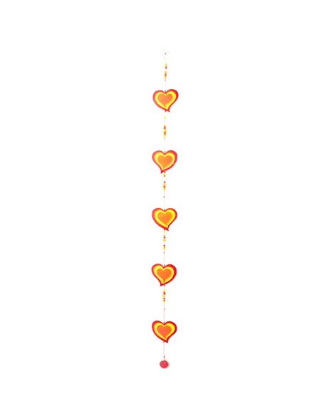 Red/Yellow String Of Hearts SC_01315 - pic 141084 | FastDaddyshop