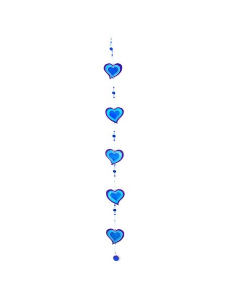 Purple & Blue String Of Hearts SC_01515 - pic 141086 | FastDaddyshop