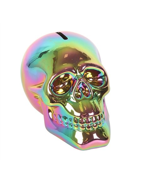 16cm Metallic look Skull Money Bank 4593 - pic 141089 | FastDaddyshop