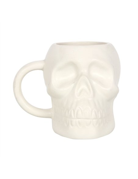 Matte White Skull Mug MT_74322 - pic 141134 | FastDaddyshop