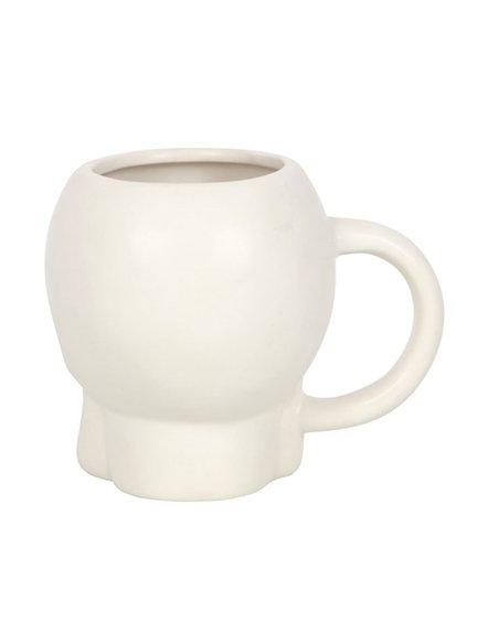 Matte White Skull Mug MT_74322 - pic 141136 | FastDaddyshop