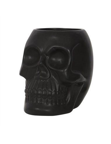 Black Skull Plant Pot MT_94422