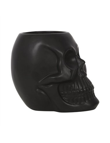 Black Skull Plant Pot MT_94422