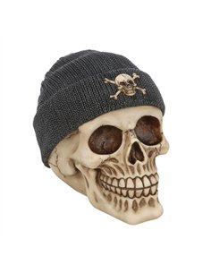 Skull Ornament with Beanie SK_12524